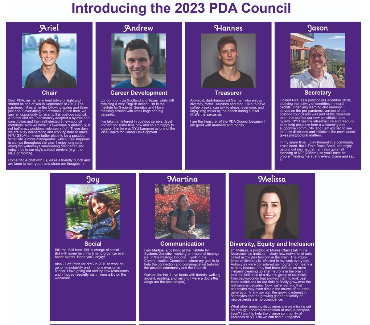 NYU Langone Postdoctoral Affairs tweet media