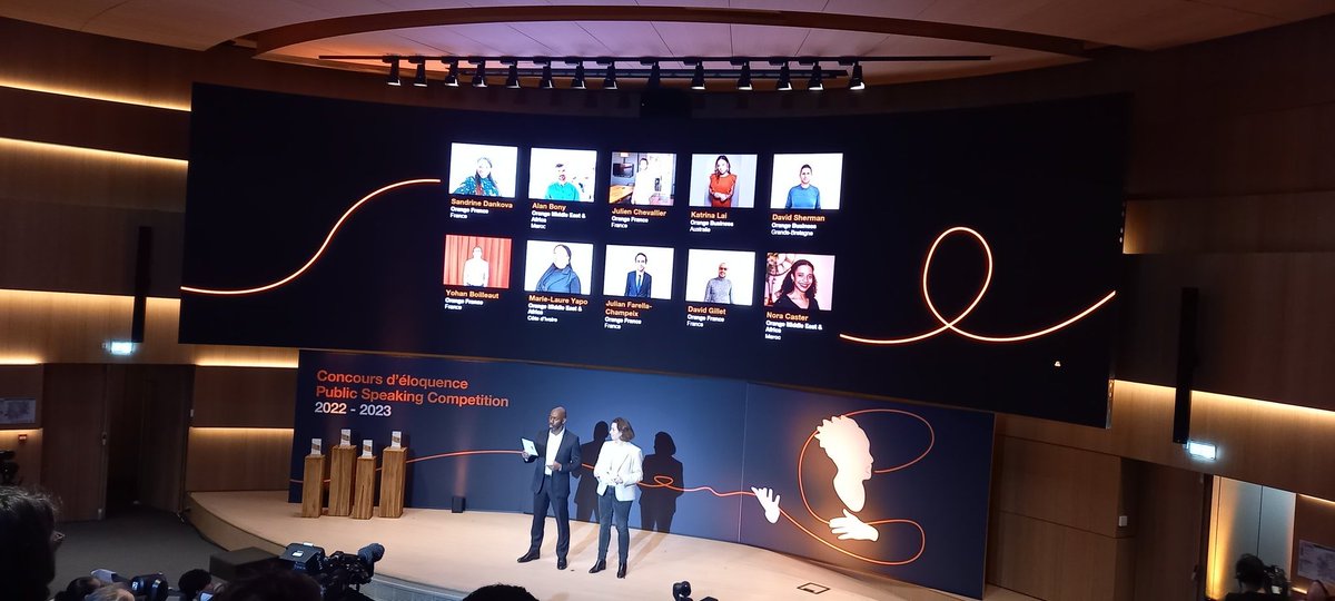 Bravo <a href="/CasterNora/">Nora Caster</a> pour ta magnifique prestation "L'union fait-elle la force ?" au #concoursdeloquence ! D'@OrangePlazza à <a href="/OrangeMaroc/">Orange Maroc</a>, quel souffle ! Quel talent ! <a href="/orange/">Orange</a>
