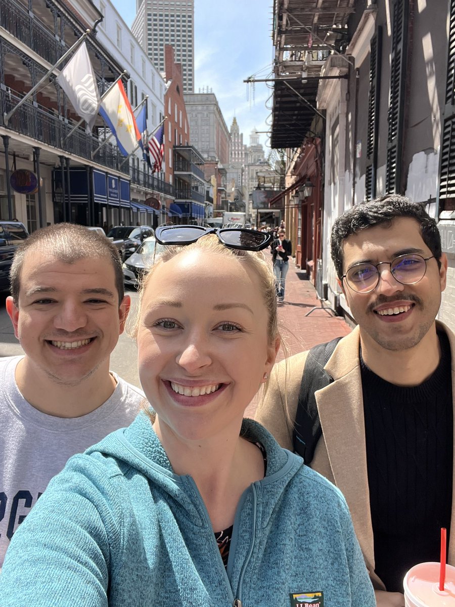 UNC path takes Bourbon Street 😎 <a href="/RahouiNabil/">Rahoui Nabil</a> <a href="/joejunum/">Joseph Maniaci, MD</a>