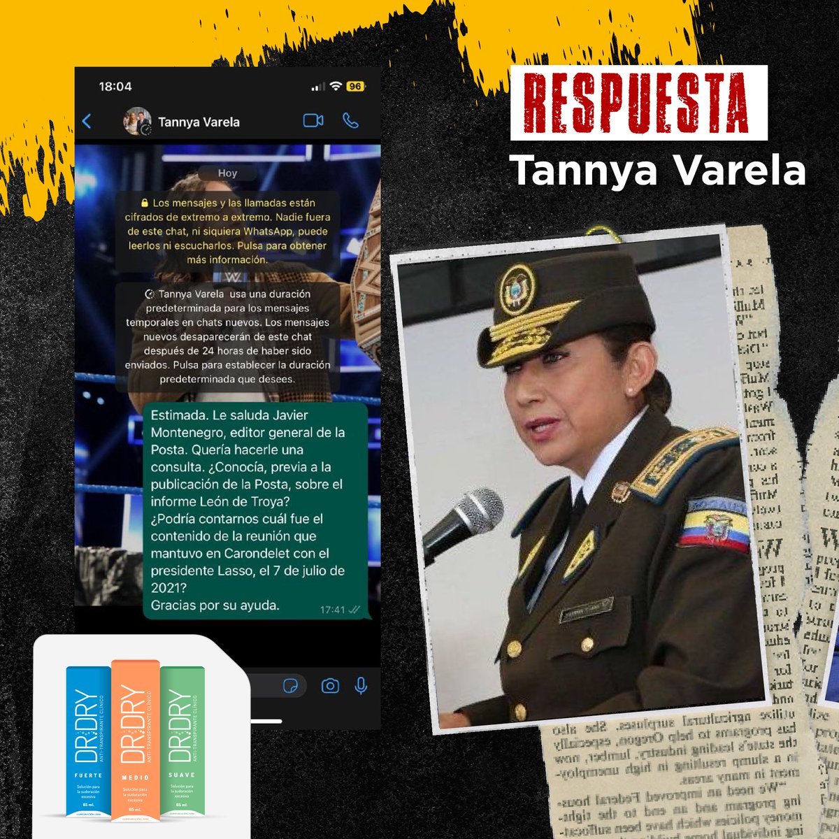LaPosta_Ecu's tweet photo. Los tenemos en audio. Los generales Ponce (que recuerdas del caso María Belén Bernal), Vargas y Varela confesaron que sabían de El Gran Informe y se lo bajaron para cuidar al cuñado de Guillermo Lasso y, de paso, darle una manito a la mafia albanesa. ¿Qué dice el Gobierno? https://t.co/mG8FKPhXSF
