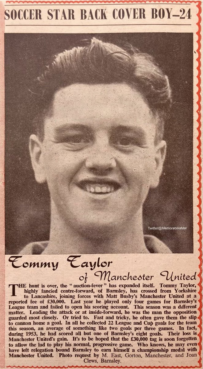 Mal Winkles Football Nostalgia on Twitter "70yrs ago today