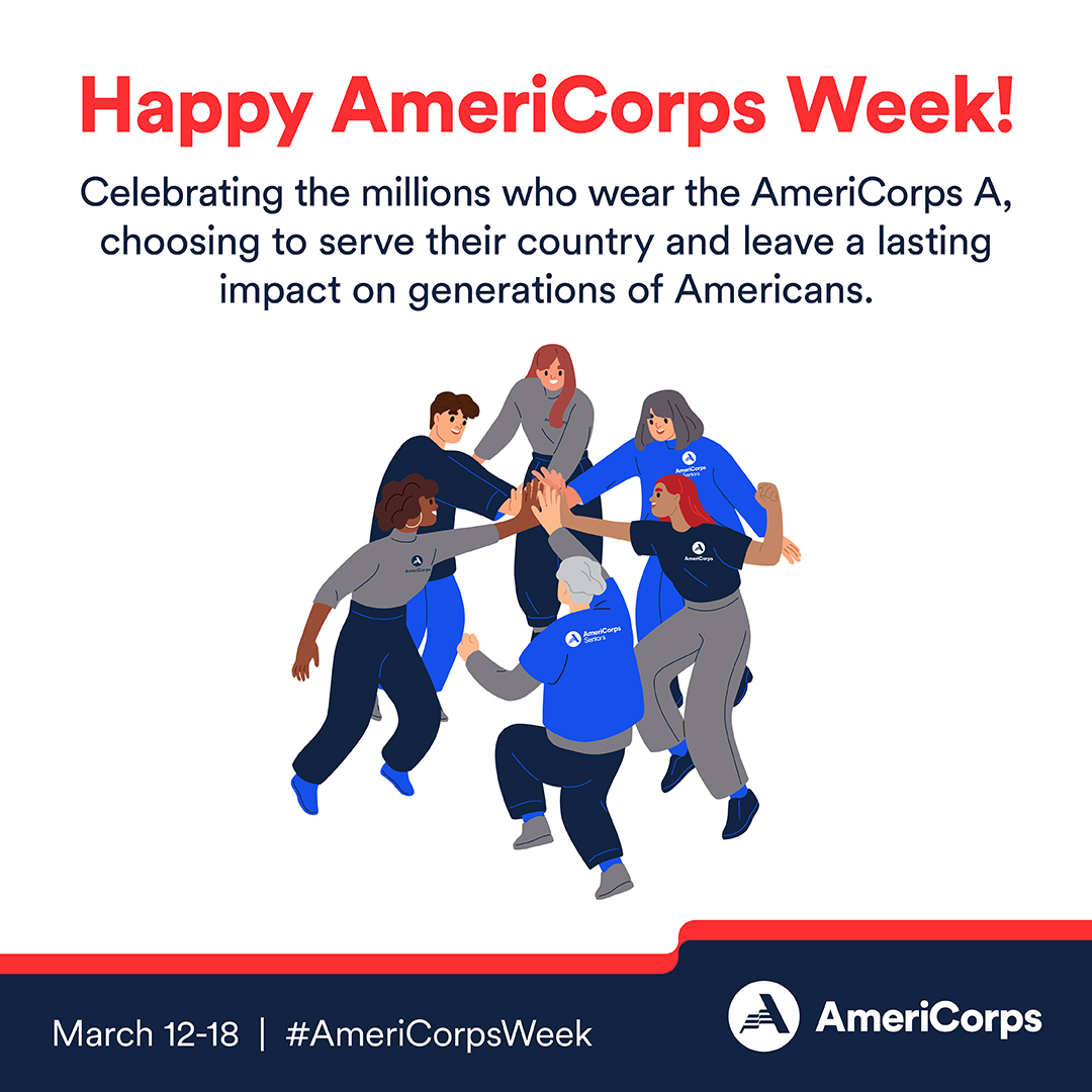 This week is AmeriCorps week! HFA is proud to be a partner of the AmeriCorps program and wants to thank the thousands of members and AmeriCorps senior volunteers who uplift and build up our communities. #AmeriThanks
