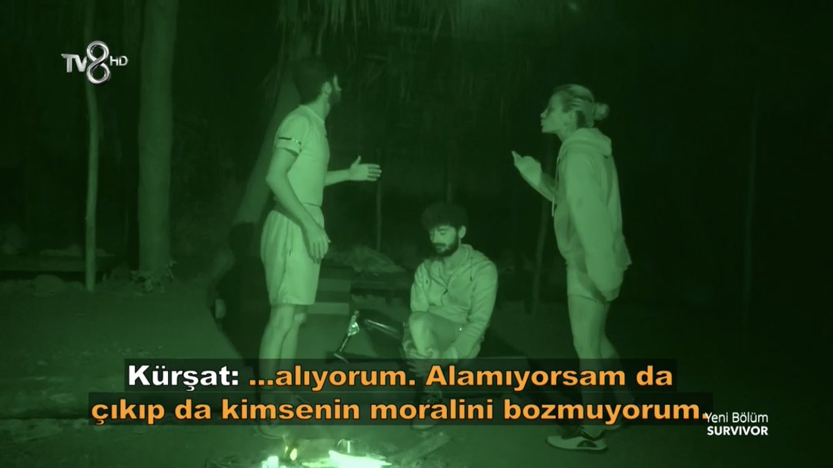 MuzikveTV's tweet photo. Cansu sana helal olsun bu erkeklere karşı susmadığın için. Yusuf sen bu yukardan bakışlarınla büyük eksiye düştün haberin olsun. Kürşat sen zaten büyük hayal kırıklığısın. 
#Survivor2023 https://t.co/7qdX6GypOp