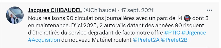 JChibaudel's tweet photo. #PTIC € à consommer avant 2027 et de notre côté, urgence d'avoir, au plus tard en 2027, des autorails supplémentaires. Le risque ? de dégrader notre offre de transport 😞 https://t.co/wjXdnMGt0H