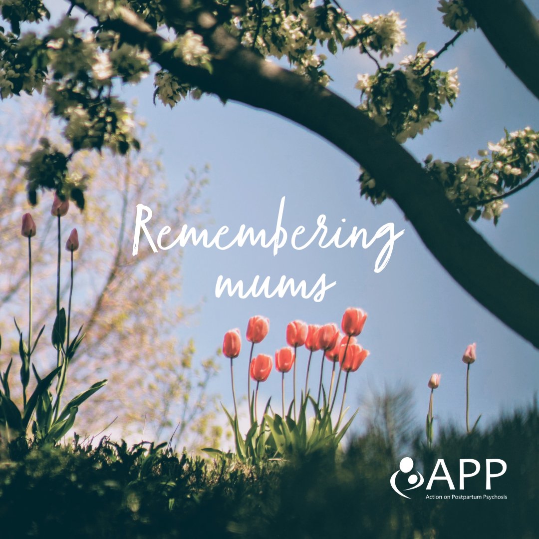 Action on Postpartum Psychosis (@actiononpp) on Twitter photo On Mother's Day this Sunday, we know that many of us will be remembering mums who sadly didn't recover from postpartum psychosis.
We encourage people to take care of themselves if they find this day difficult.
💜 Our peer supporters are here to chat: app-network.org/peer-support On Mother's Day this Sunday, we know that many of us will be remembering mums who sadly didn't recover from postpartum psychosis.
We encourage people to take care of themselves if they find this day difficult.
💜 Our peer supporters are here to chat: app-network.org/peer-support
