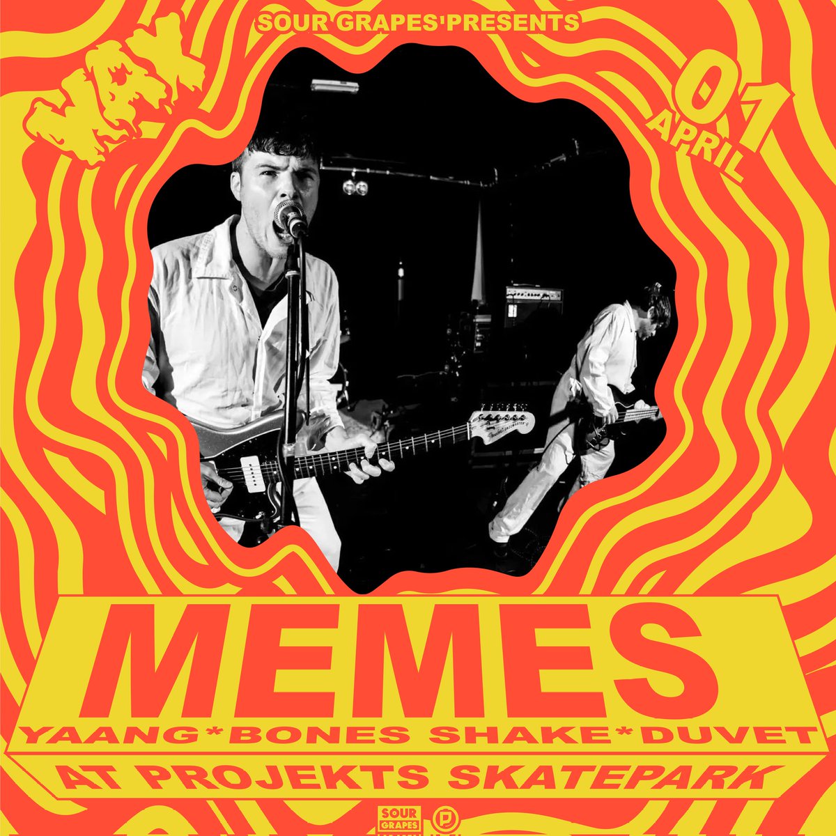 MEMES (@memestheband) on Twitter photo We're at Manchester's <a href="/projektsmcr/">Projekts MCR</a> for alongside DUVET YAANG and Bones Shake on April 1st ๐น
Tix:
skiddle.com/whats-on/Manchโฆ We're at Manchester's <a href="/projektsmcr/">Projekts MCR</a> for alongside DUVET YAANG and Bones Shake on April 1st ๐น
Tix:
skiddle.com/whats-on/Manchโฆ