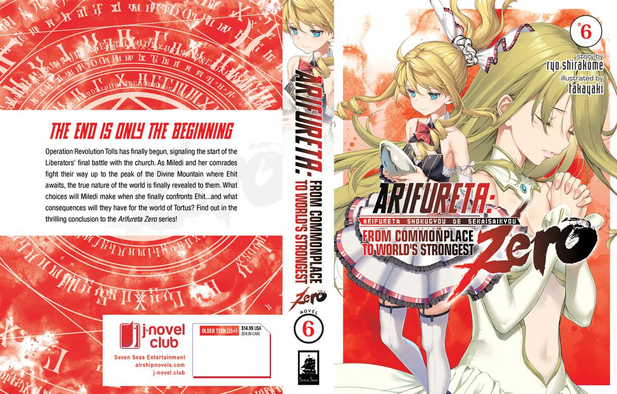 Seven Seas Entertainment on Twitter: "ARIFURETA: FROM COMMONPLACE TO - Arifureta From Commonplace To World's Strongest Volume