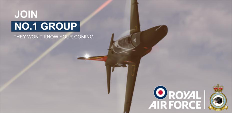 🇬🇧 | Have you ever wanted to be part of a specialist fighting force? 
No.1 Group is the UK's primary airborne attack force, going into combat zones quickly to destroy targets effectively.

Do you have what it takes?
discord.gg/Yjq9Chdg5u