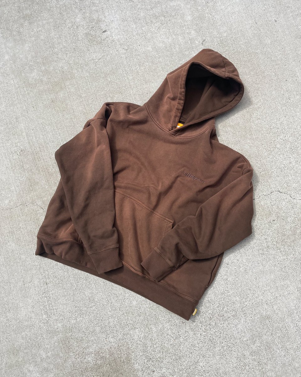 effulgencesf's tweet photo. BROWN SUN FADED HOODIES WILL DROP ON A RANDOM DAY AND TIME VIA SMS ONLY https://t.co/Vu4RmNoGRO