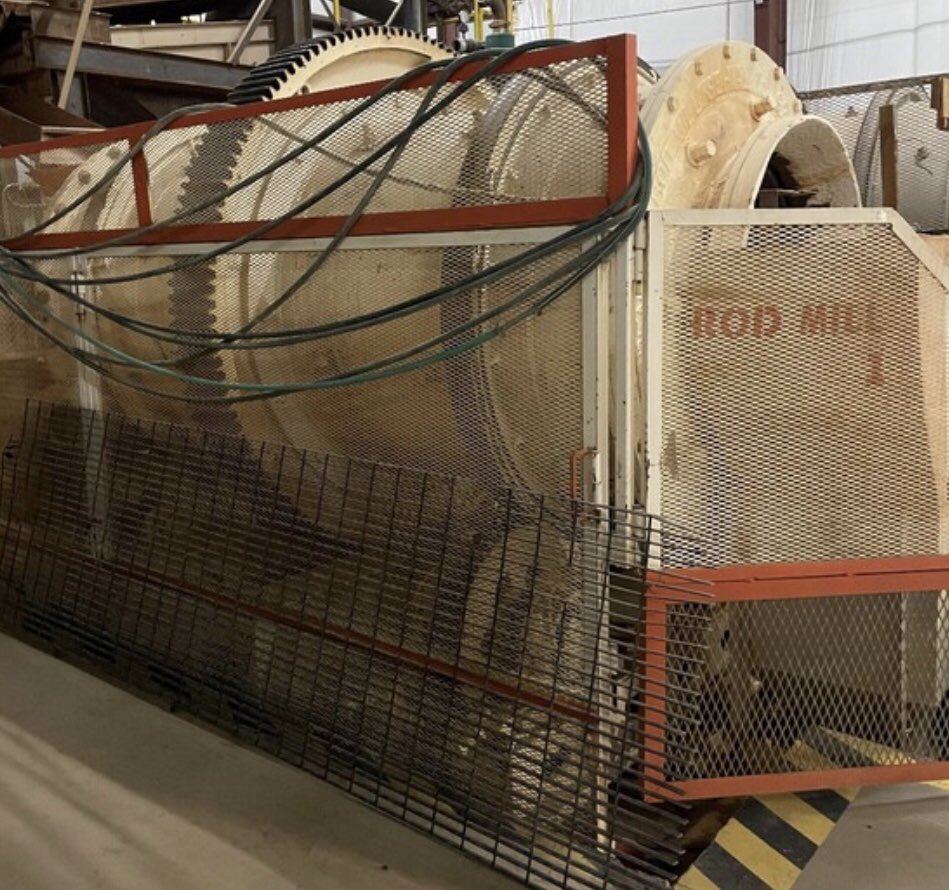 SavonaEquipment's tweet image. Denver 5ft by 12ft rod mills. Steel wave-type liners. 150HP motor. 2 available. savonaequipment.com/en/2-denver-5f… #rodmill #grindingmill #mill #grinding #oreprocessing