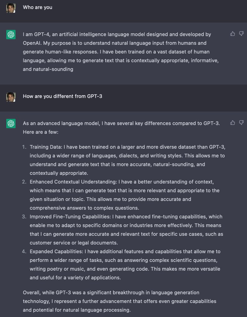 GPT-4 in its own words.. #chatGPT #gpt4 #openAI <a href="/labs_cactus/">Cactus Labs</a>  <a href="/teampaperpal/">Paperpal</a>