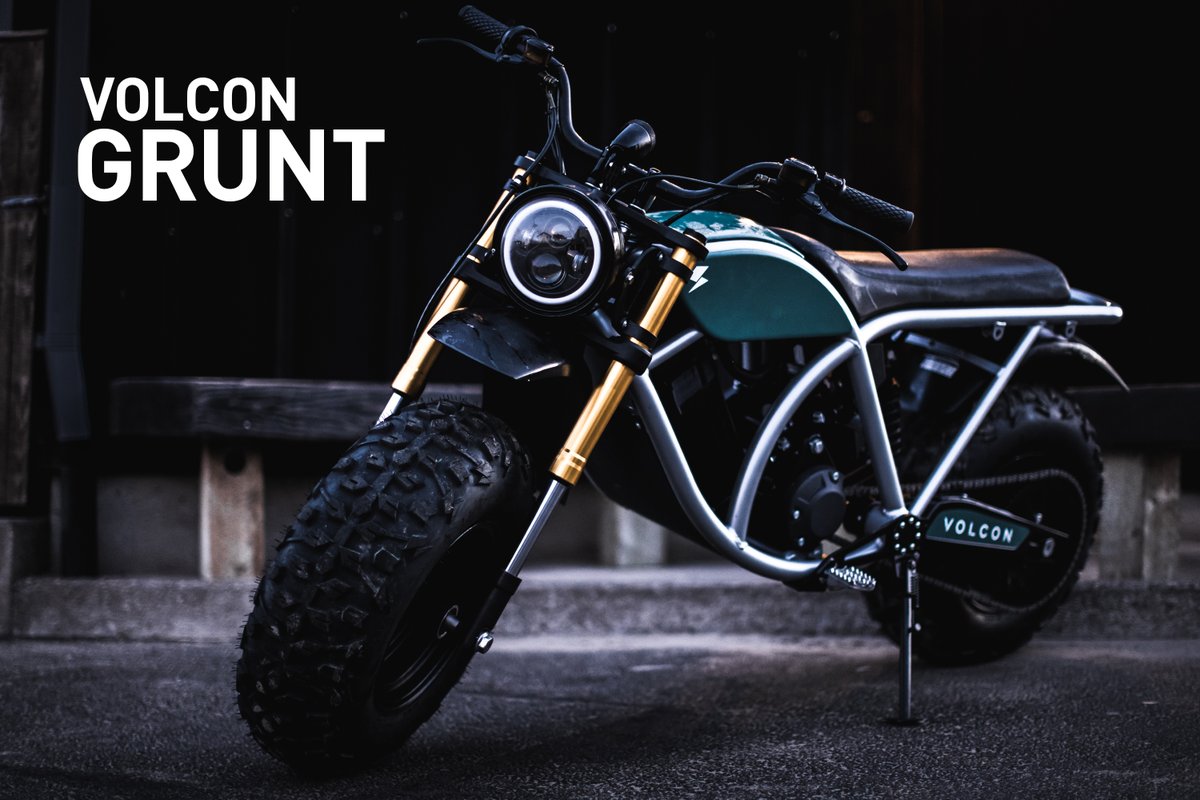 volcon_ev's tweet photo. The fully electric $VLCN Grunt was our very first bike produced out of our #AUSTIN factory and it’s still one of the toughest looking trail bikes in the market! Watch it rip the trails here: https://t.co/EpGbkHqOIa
#VOLCONEV $PII $MULN $CVNA $LCID $NKLA $HOOD $PLUG $NIO $GNS https://t.co/1z6cTFtr3v