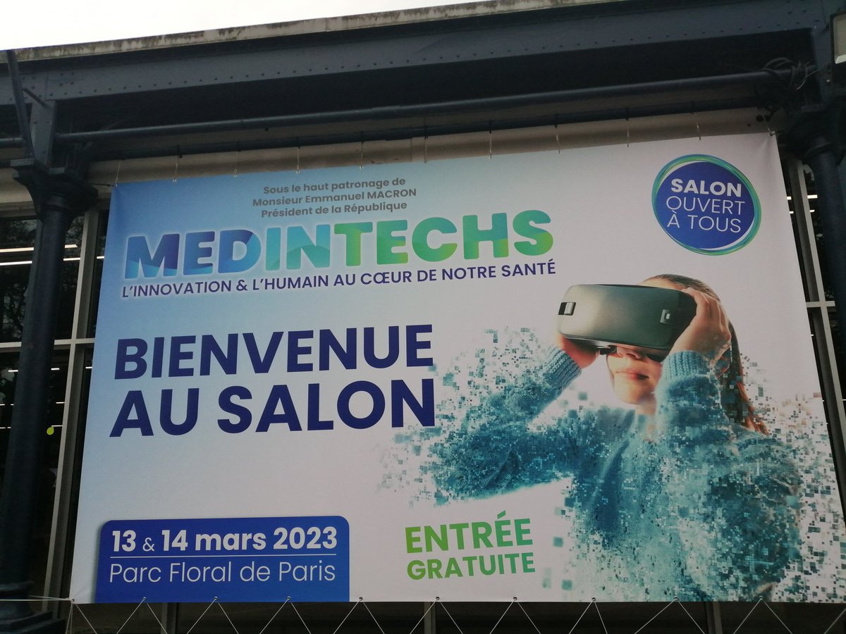 #medintechs quand 2 @femmes2sante se rencontrent à @MedInTechs1 @margauxdrs #femmesdesante @Aliceannehelene @Line_LLG @AnneSchweighof1 @iuzan5 @mthubeuf @SynchroniCites @CecileBRETON @claireportefaix @isadc