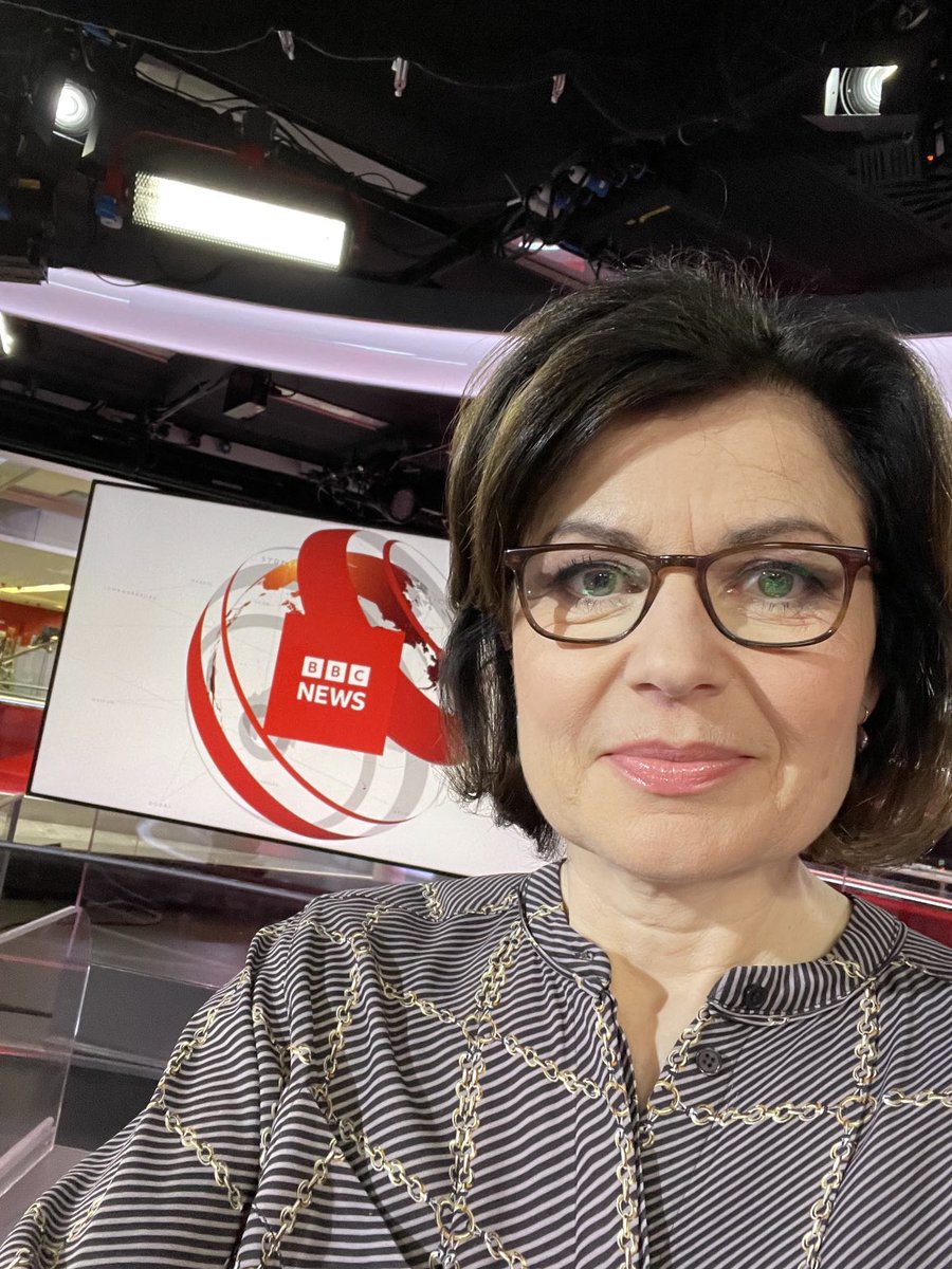 Over and out. My last standalone shift on 24 hour @bbcnews. Started on night shifts in 1997 - couldn’t count how many hours of live broadcasting I’ve done! Good luck to wonderful colleagues for their new venture. Really excited to be moving permanently to the @bbcone bulletins.