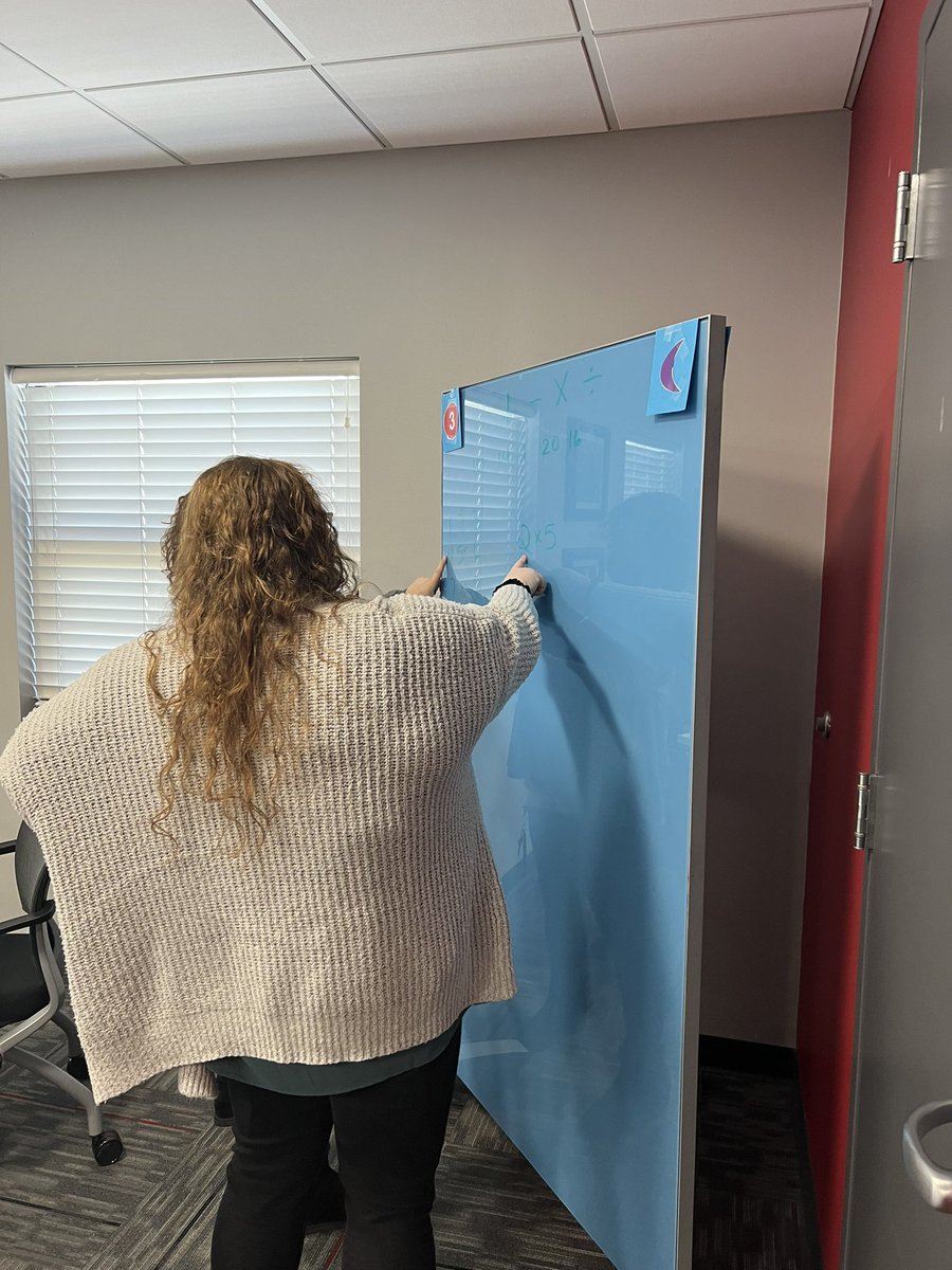 Random groups ✅
Vertical workspace ✅
Engaging in a non-curricular task ✅

Teachers are excited to provide rich tasks to deepen student thinking! <a href="/WillowCreek68/">Willow Creek School</a> <a href="/MichelleSchad20/">Michelle Schade, NBCT</a> <a href="/pgliljedahl/">Peter Liljedahl</a>