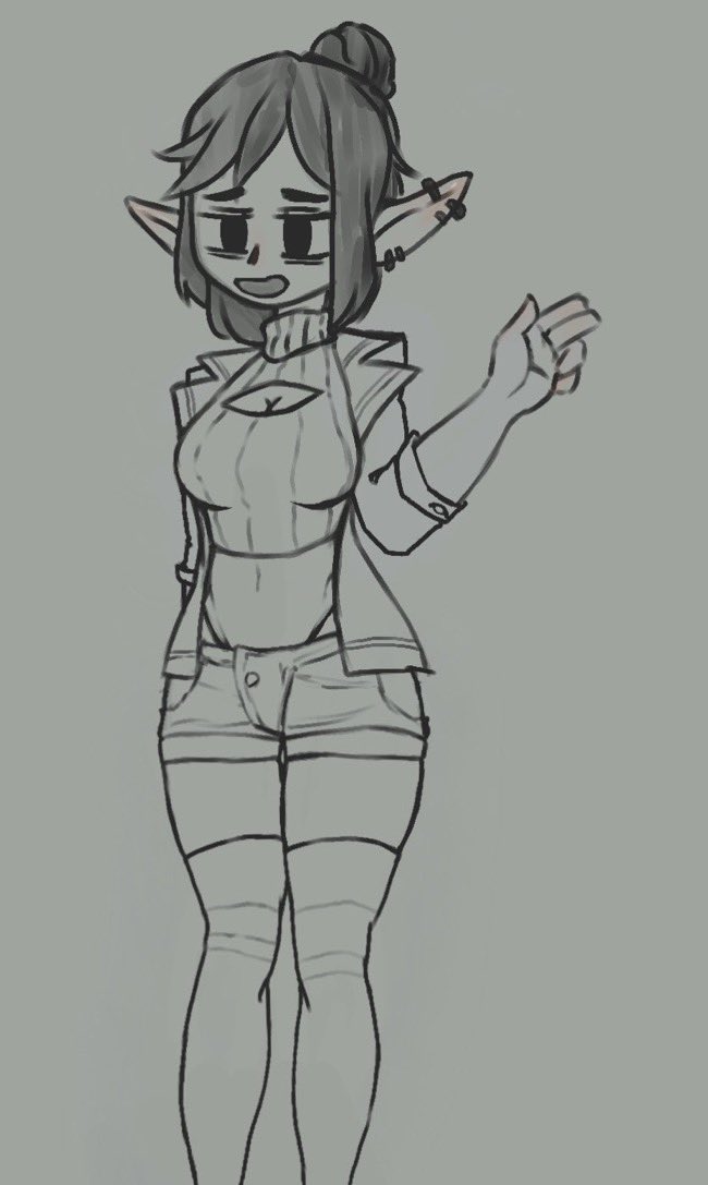 Anomalies404's tweet photo. @BellReley Same oc just colored (art made by my frend) https://t.co/AIavdHEQRA