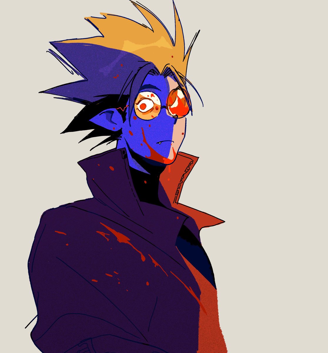 「hopping on the vampire vash bandwagon 」|Leario 🍁 Trigun Brainrotのイラスト