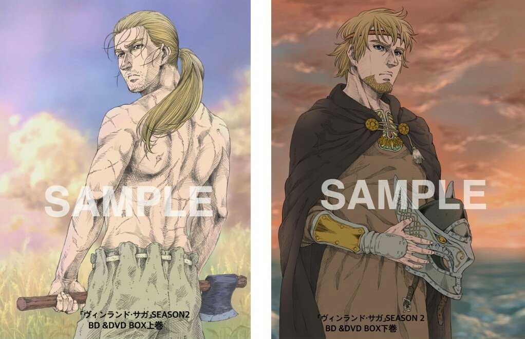 Vinland Saga World on X: Vinland Saga Season 2 - Blu-ray / DVD BOX volumes  1 & 2 listed with 24 episodes between them.  / X