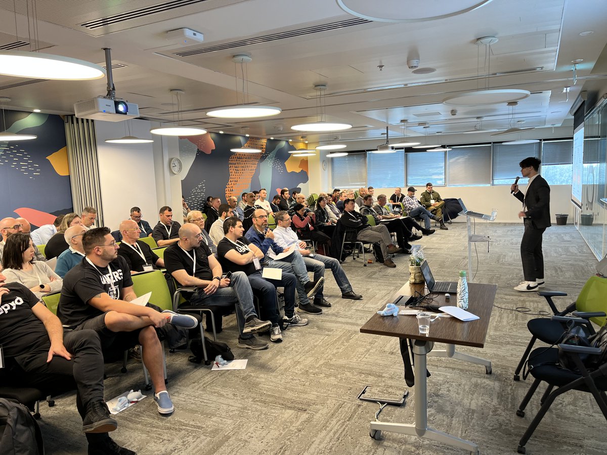 MySQL's tweet image. [MySQL Day - Tel Aviv] Thank you for joining us today. Great use case presentations from Bank Leumi, Rapyd and Finalogy. And thank you to the local team of MySQL dolphins.
#MySQLDay #MySQL