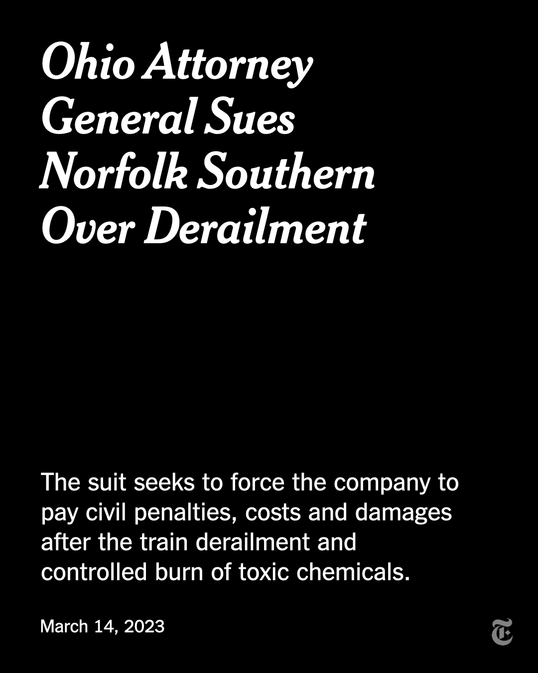 The New York Times on Twitter "The Ohio attorney general filed a 58