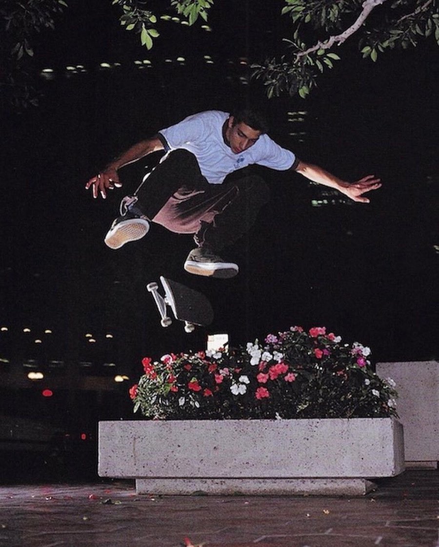 StereoSkate's tweet photo. Mike Daher ๐ gets his ๐ with this kickflip in SF from 1994 โข Photo: @brycekanights ๐ป๐ถ๐ถ๐ถ
#MikeDaher
#StereoSince92 ๐บ๐บ https://t.co/om7yEjKs6c