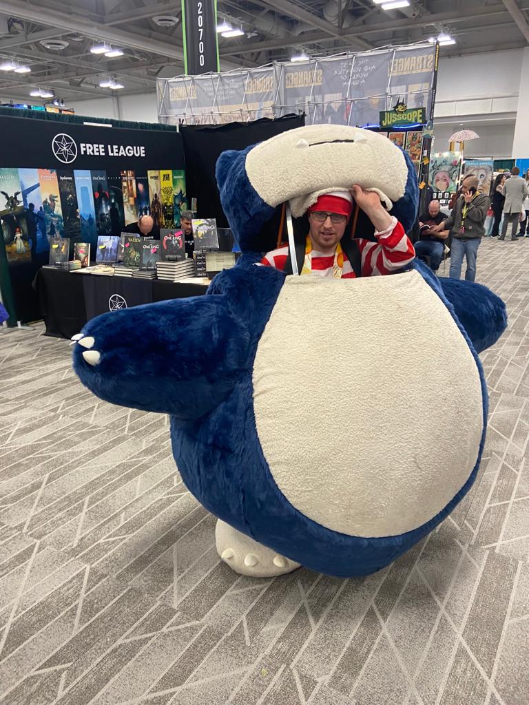 It's been just over one week since I was at #eccc2023 but what a blast it was. Big thanks to the whole @TPubComics team and all the lovely creators, writers and fans!
