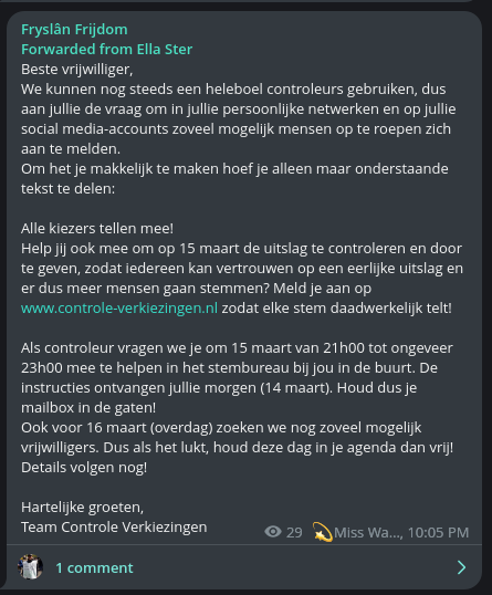 wappiewatcher's tweet photo. @Kiesraad Bekend met deze actie vanuit wappieland? https://t.co/dJfaBhLAzy https://t.co/1t2vVvuoKd https://t.co/Q5wAv2BkX1
