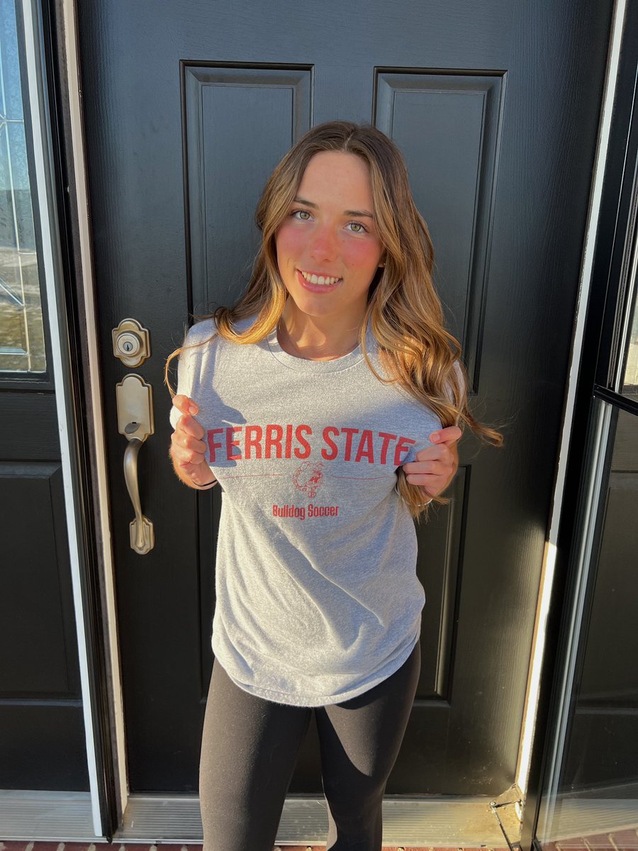 Roy20Ava's tweet photo. I am very excited to announce that I have verbally committed to Ferris State University to continue my academic and athletic career. Thank you to my family, friends, coaches, and teammates for supporting me throughout my soccer career. Go Bulldogs!!!❤️💛@FSUWSO @Michigan_Hawks https://t.co/k2Y1UTFFUZ