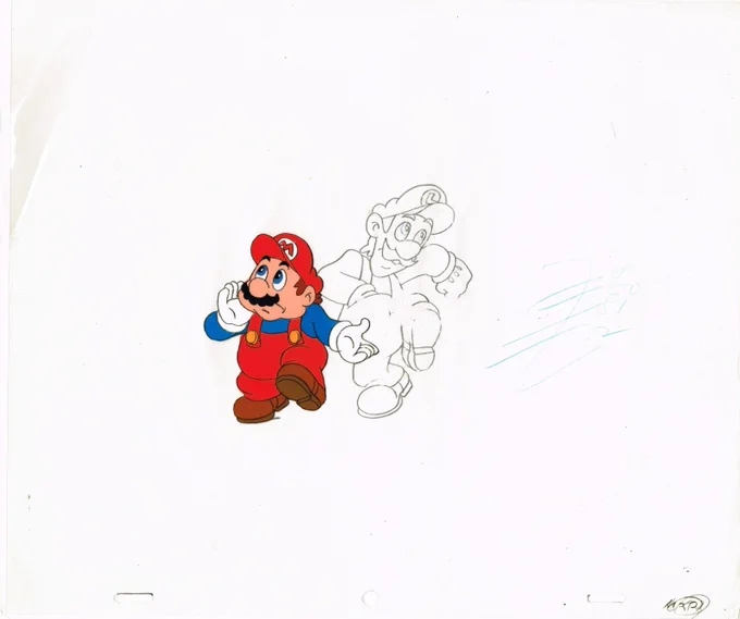 As well as these Mario 3 Cels, Looking for the Luigi or any similar cel. 