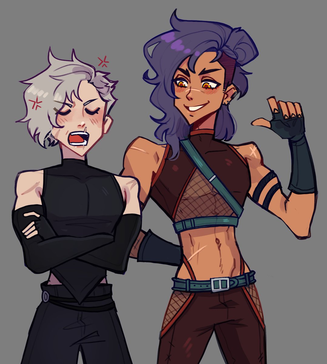rringabel's tweet photo. [OC] they're homies 🥰

Angy boy is @/RKSHI_'s https://t.co/lBfu5i6wQu