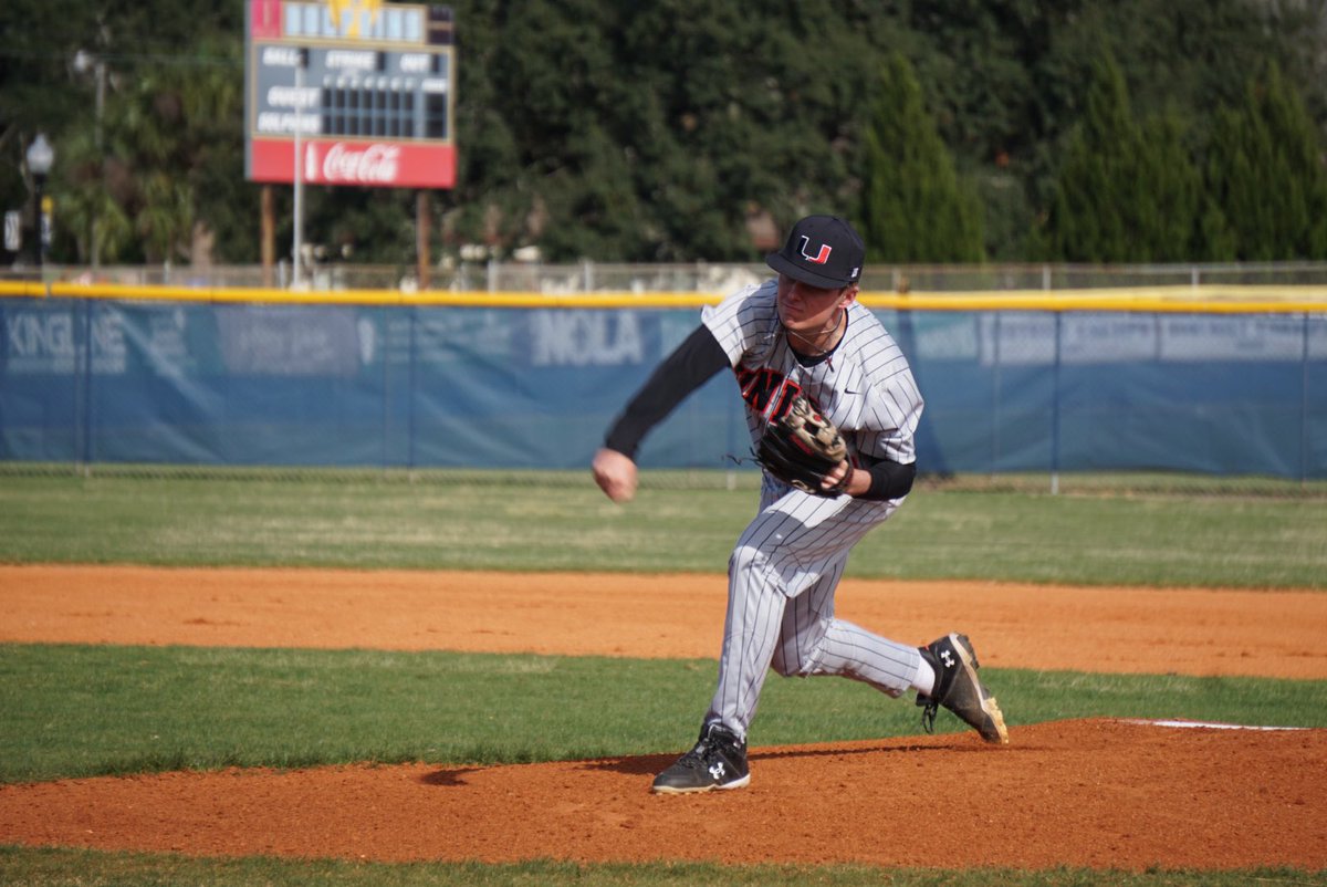Union_Athletics's tweet image. TJ King with an excellent game on the mound to earn the 10-3 victory. 🙌