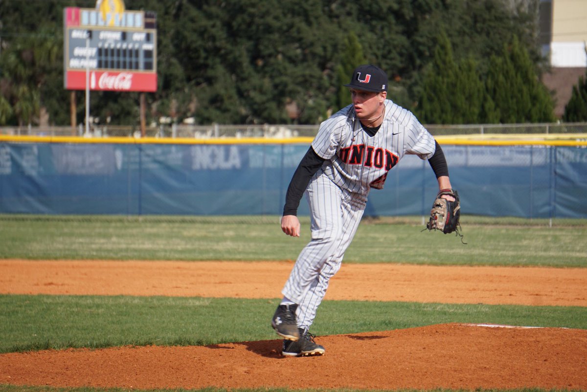 Union_Athletics's tweet image. TJ King with an excellent game on the mound to earn the 10-3 victory. 🙌