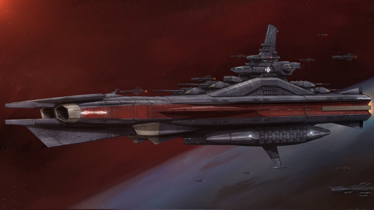 大型汎用戦闘艦(波動砲装備)
・スーパーアンドロメダ級戦艦
・ドレッドノートII級戦艦
中型汎用護衛艦(波動砲無し)
・コンステレーション級フリゲート