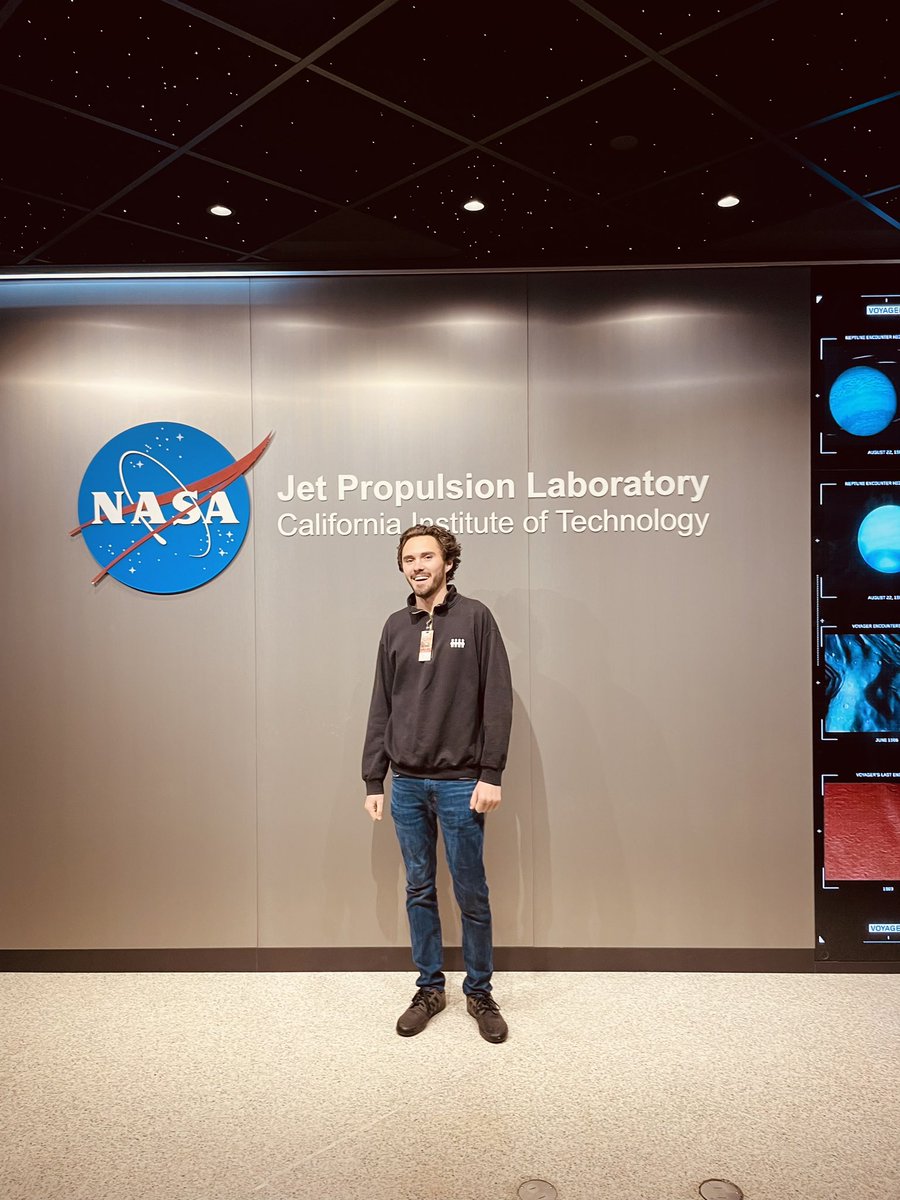 davidhogg111's tweet photo. I finally visited one of the top places I’ve wanted to go since I was a child — the NASA Jet Propulsion Laboratory If we can send rovers to other planets and spacecraft beyond the solar system, then I’m sure we can end gun violence too. https://t.co/woukZpZKwJ