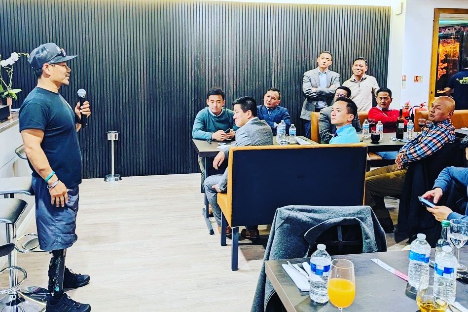Hari_BudhaMagar's tweet photo. I’m blessed to be supported by Intake 99 numberies. It’s also great to meet OC, 2IC sahebs, gurujies &amp; bhaiharu from RMA Sandhurst. It’s also great meeting President NRNA UK &amp; Magar Youth &amp; other friends. I truly appreciated for your amazing support.
….
#intake99 #haribudhamagar https://t.co/EhaOrywrjR