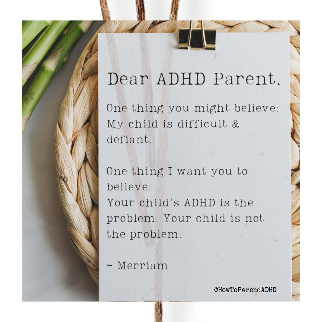 The 'problem' is the request. The environment. The transition. The disappointment. The lack of dopamine. An under-stimulated prefrontal cortex. The hunger. The frustration. The shame. 

#ADHD #ADHDParent #ADHDKids #ADHDAwareness #ADHDTips