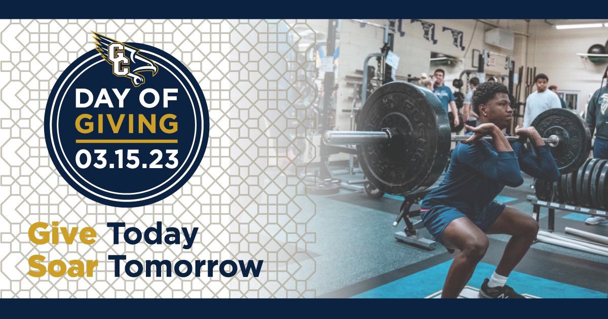 GCStrength1's tweet photo. To support our team, make sure to select our team in the dropdown menu on the giving form. Your gift will go directly to our program.
https://t.co/vYIN8QR0bo
 
Falcons #GiveToday, #SoarTomorrow. https://t.co/UNRmDjZI33