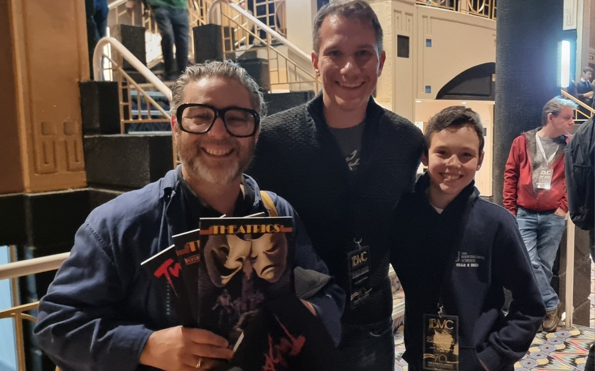 Special thank you to the lovely <a href="/andynyman/">Andy Nyman</a> and <a href="/prestonnyman/">Preston Nyman</a> who I saw into at Blackpool MC this year. I took their "3 Skulls on a Spike" to Seattle ComicCon last week and performed it every day to a lot of fans (one day dressed as Dr Strange) - it went down a storm! Cheers guys!