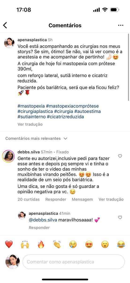 apenasplasticaa's tweet photo. A resposta da dona do peito! 😑 https://t.co/CQpuqFKJqg
