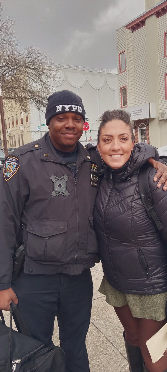 Rain, snow, shine… I will forever support our amazing NYPD. @NYPDnews #thankyouforyourservice #thankyounypd #iwillneverdefundthepolice