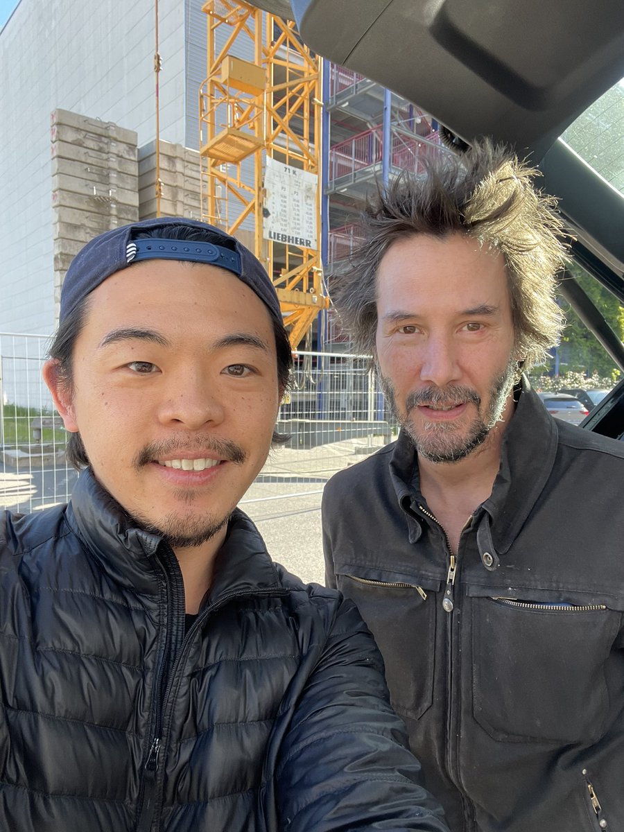Yosuke_Hosoi's tweet photo. #johnwick4 premiere in Berlin!
What a crazy action film that was. I worked on the film as an interpreter for the Japanese action choreographer and the stunt team. Also there was one line in Japanese for  #keanureeves and I was his sensei. I taught him the line. All good memories. https://t.co/vjod9Y1TnJ