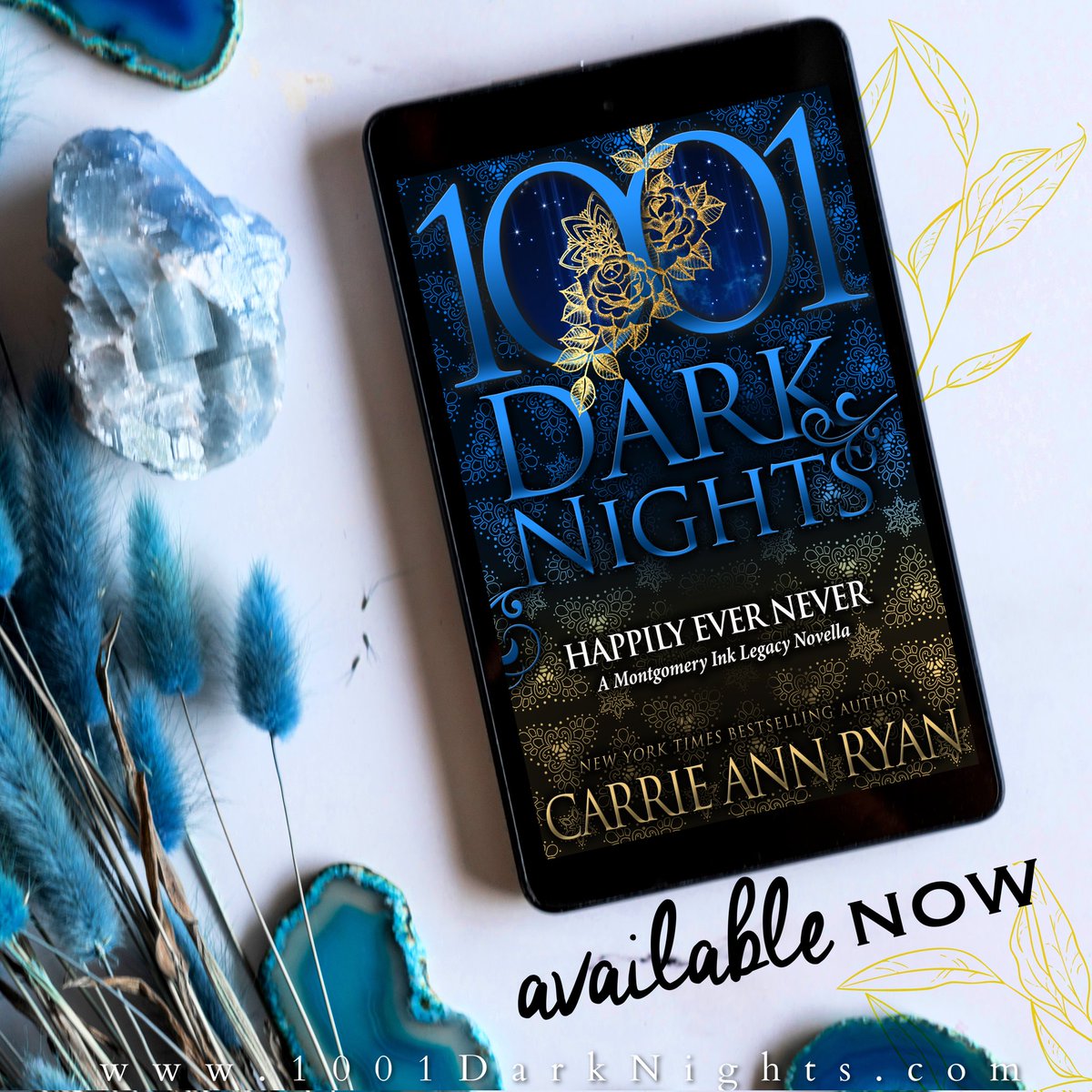 bookchick_annie's tweet photo. Happily Ever Never, an all-new steamy Montgomery Ink Legacy novella from New York Times bestselling author @CarrieAnnRyan is available now!

Fall in love today→
Amazon Worldwide: https://t.co/HWjROGjmrO

Amazon Paperback: https://t.co/yPxlDU6Z47

#1001darknights #blueboxpress https://t.co/WYttqPjCAW