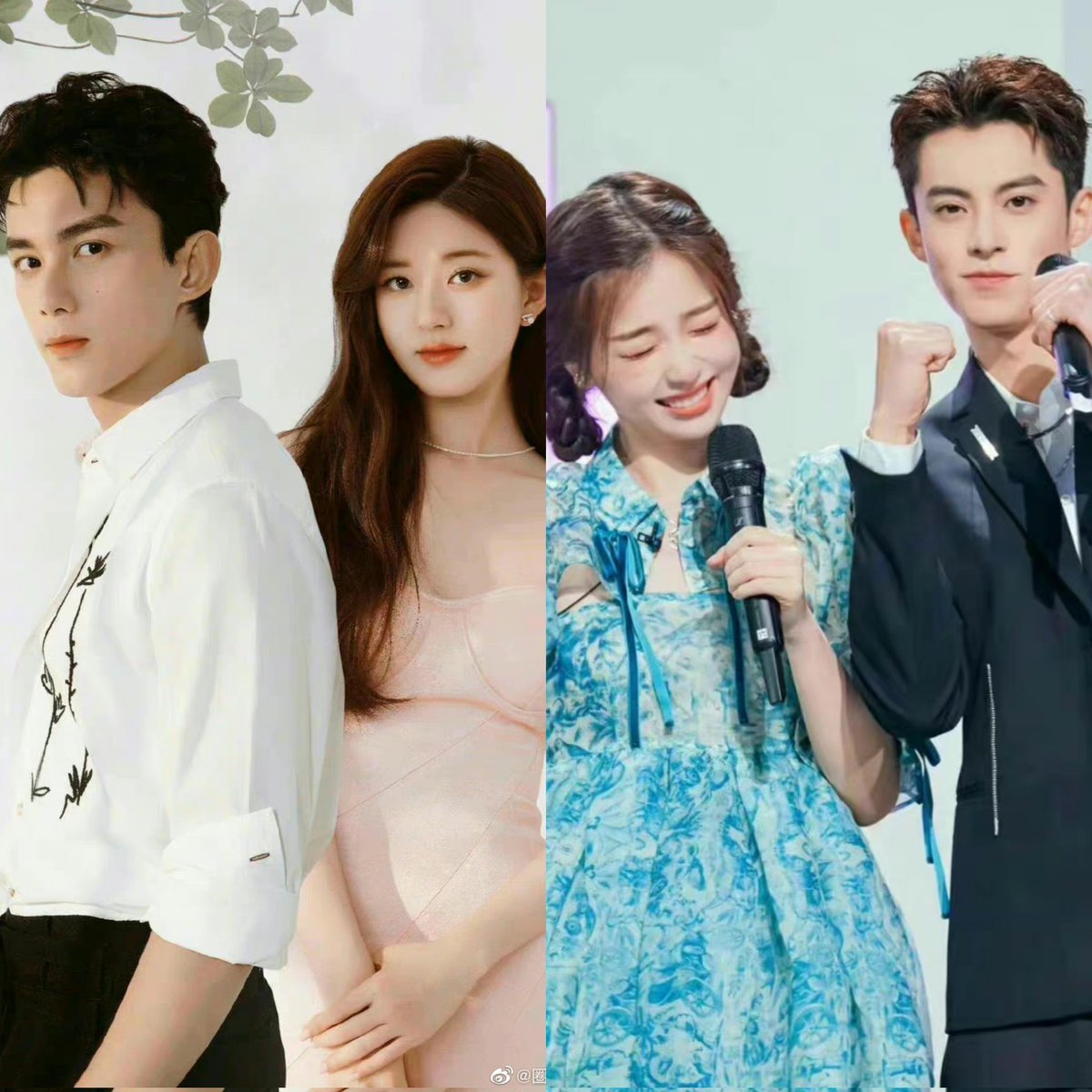 cdrama_tweet's tweet photo. Two leads #WuLei #ZhaoLusi and #WangHedi #YuShuxin last night became the high ranking hot search.

If these 4 people are on the same stage, can they compete with other top streamers on the hot search for topic Weibo Night? #Cpop #Cdrama https://t.co/4lhvznRRlL