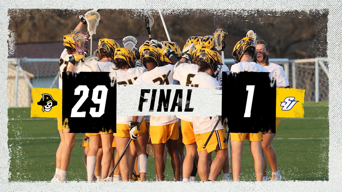 🥍| FINAL <a href="/SUPiratesMLAX/">Southwestern MLAX</a> Senior attackman Logan Kenny put on a show today with a career-high five goals and one assist in the Pirate's win against Spalding! #GoPirates