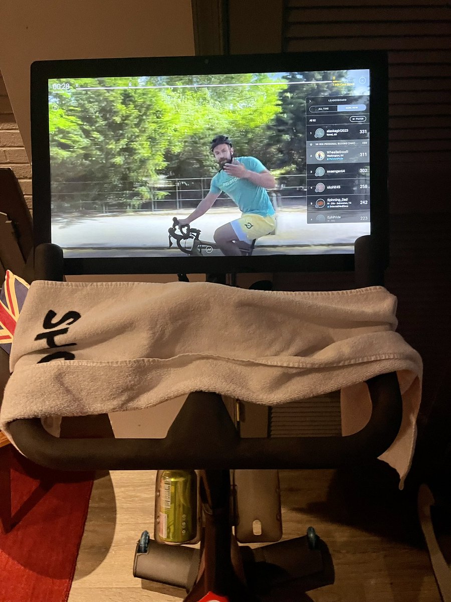 ERDocBrown's tweet image. Husband: Why are you listening to German on #Peleton?

Me: Because Erik Jager….