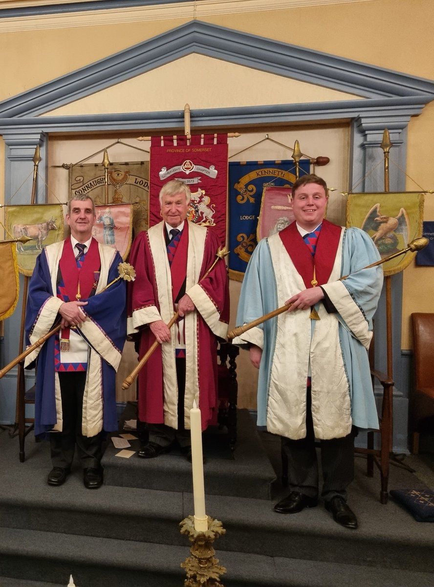 Michael86611903's tweet image. What a super Chapter installation at Midsomer Norton, Connaught Chapter. My first visit and hopefully not my last.  What a great bunch of Companions. @PGCSomerset