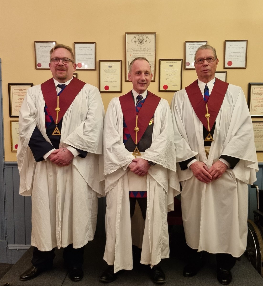 Michael86611903's tweet image. What a super Chapter installation at Midsomer Norton, Connaught Chapter. My first visit and hopefully not my last.  What a great bunch of Companions. @PGCSomerset