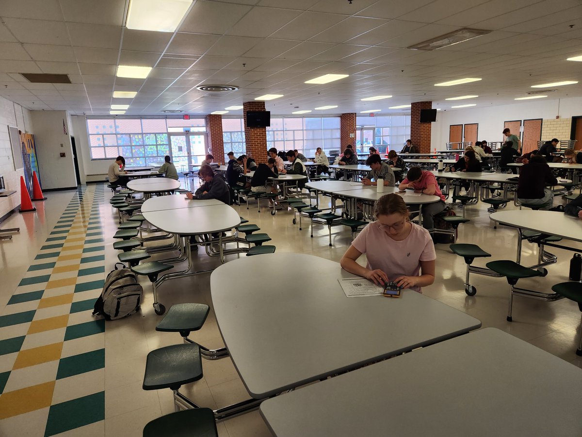 Great Pi Day at Loudoun Valley.   Started with decorating the math hall and ended with the Virginia Math League test❤️
<a href="/LVHS_official/">Loudoun Valley HS</a> <a href="/loudouncodes/">Loudoun Codes</a>