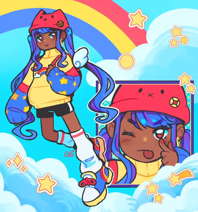 it's my bday!!! (˶╹̆ ▿╹̆˵)و✧  sharing my art would mean the world to me, thanks so much for the support this year!  