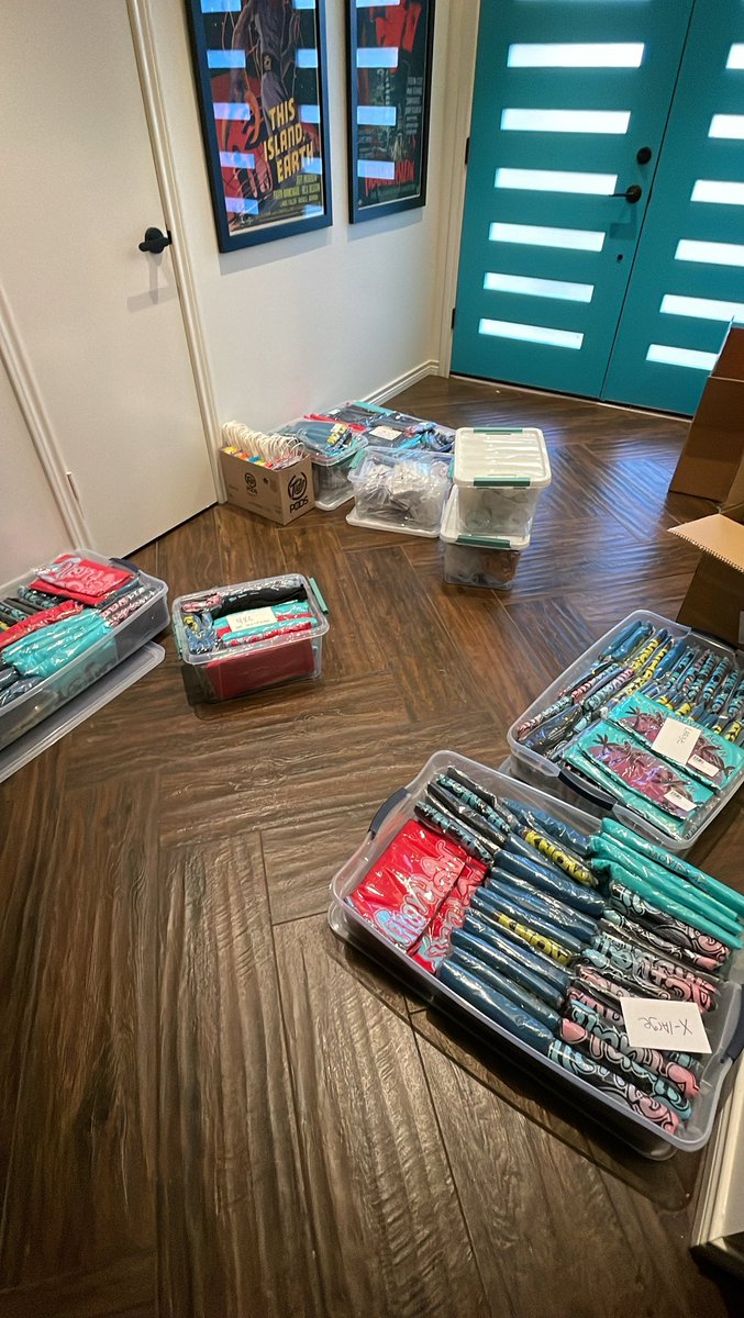 CatawampusInk's tweet photo. Packing for PAX East! Who are we seeing there? https://t.co/dFYArtNiLM